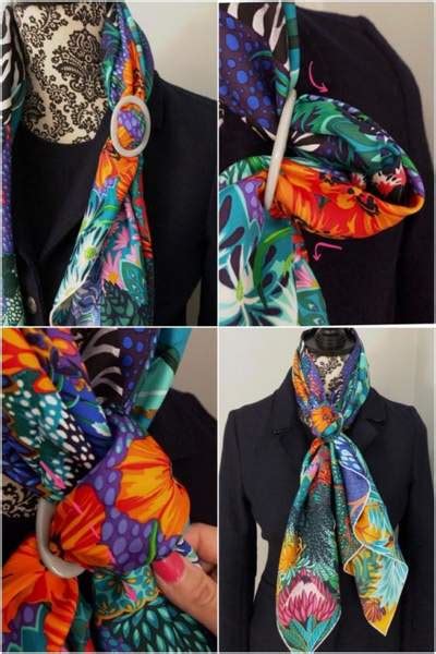 Comment nouer élégamment votre foulard Hermès.